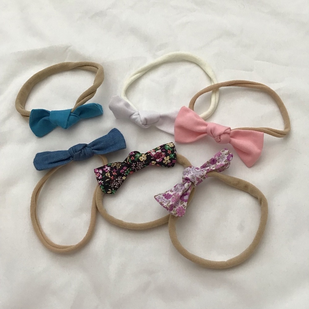 (Like New) Baby Nylon Knotted Headbands